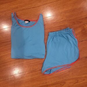 Pajamas, M, shorts and quarter sleeve